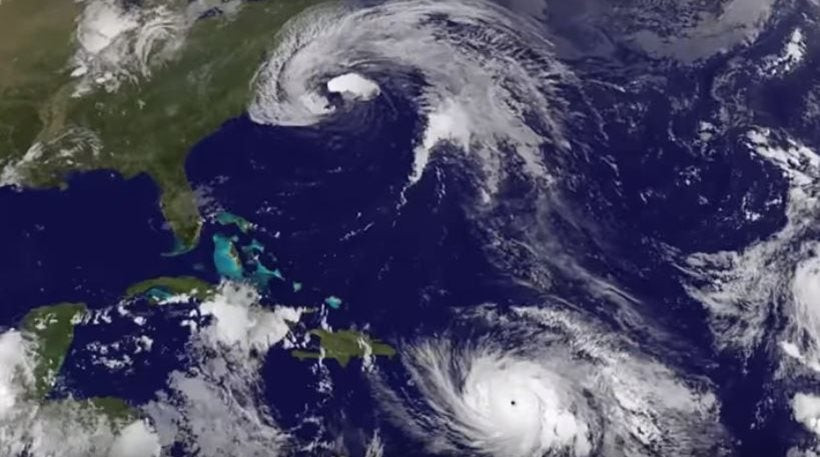 Βίντεο animation από τη NASA: Η «γέννηση» του τυφώνα «Μαρία» και η γιγάντωσή του